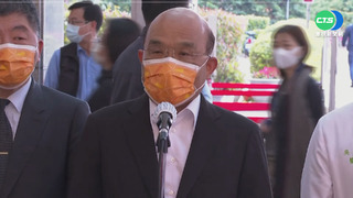 連勝文批「病毒共存」是政治考量 蘇揆：不會像中國粗暴封城