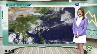 白天暖熱 東臺出現較大雨勢