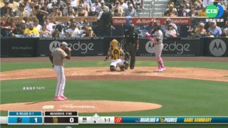 棒球場歡慶母親節 球員裝備一片粉紅!