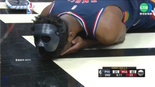 韌帶.骨折傷未癒 76人Embiid再遭"打臉"