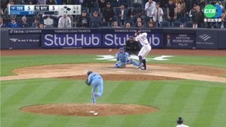 洋基.藍鳥激戰 "法官"再見3分砲逆轉勝