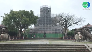 八卦山大佛整修遭網圍 民眾笑稱"類隔離"