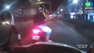 毒犯拒檢加速逃 還急煞害追緝警摔傷