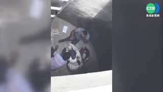 工人墜3.6米深水塔骨折 體重破百救援困難