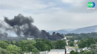 瑞士日內瓦機場外圍火災 濃煙密布航班受阻