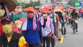 白沙屯媽祖彰化海線狂飆80公里 信徒累翻