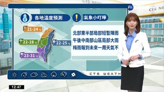 降雨明顯 連續一周"雨神同行"