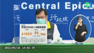 本土+81852 增104死.333中重症雙創新高