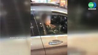 紅線違停擋斑馬線 駕駛拒開走還嗆人