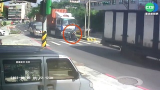 北漂情侶雙載上班遇劫 遭35噸聯結車撞亡