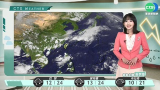 各地溫暖偏熱 午後局部大雨