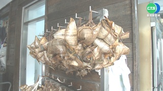 肉粽名店應景熱賣 民眾上門一買好幾串
