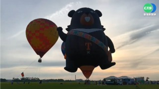 冬山熱氣球升空 夜排搶票!看斑比彩繪稻田