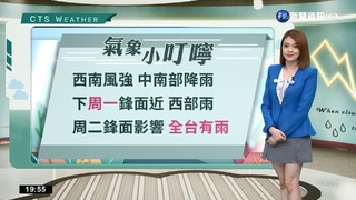 天氣高溫悶熱 中南部局部雨