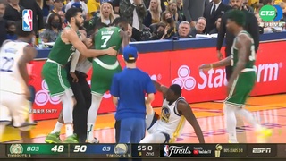 勇士奪G2扳成平手 Brown.Green爆衝突