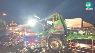 國3北上6車連環大追撞 釀1死4輕重傷