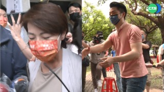 蔣萬安.黃珊珊前進內湖 "藍白"黨籍成話題