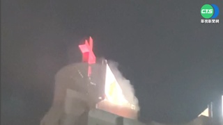 彰基總院凌晨火警 冷氣室外機竄火冒煙