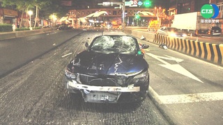 酒駕殺人!29歲女"無照"醉撞死工人 想逃遭攔