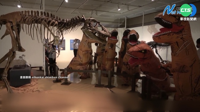 日博物館辦特展 邀民眾扮"暴龍"看恐龍 | 華視新聞