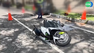 紅牌重機失控撞路邊 IG網紅騎士重傷亡