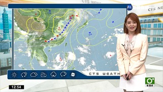 北部山區午後雨 東台灣恐飆36℃