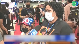 美動漫展時隔3年盛大開幕 "小彌豆子"吸睛