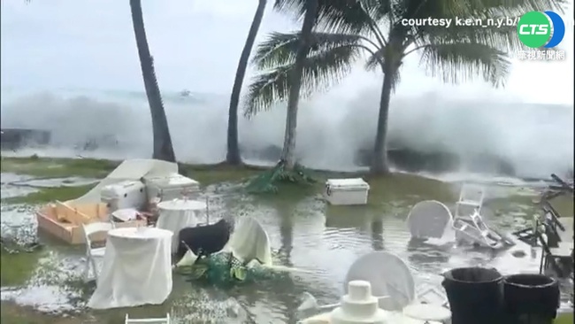 颶風達比逼近夏威夷 大浪打上海岸毀婚禮 | 華視新聞