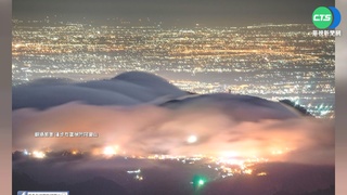 嘉義雨瀑超壯觀! 大雨傾洩如天空破洞