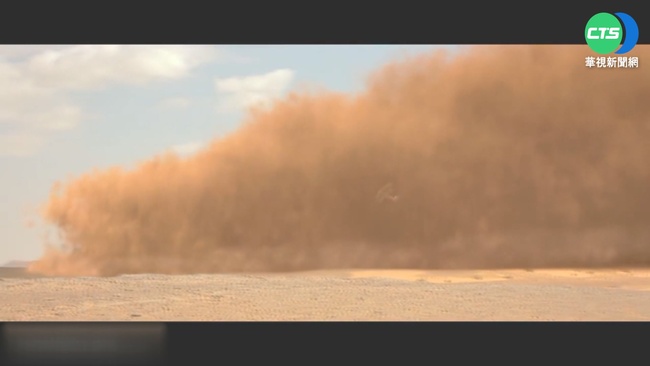 青海沙塵暴 黃沙巨牆悚如電影特效 | 華視新聞