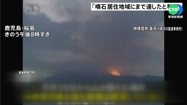 櫻島火山噴發 5級警戒! 撤離周遭3公里居民 | 華視新聞