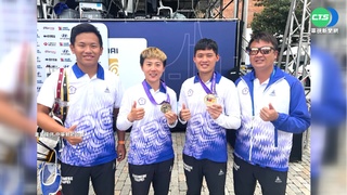 射箭世界盃第4站 雷千瑩.湯智鈞混雙奪金