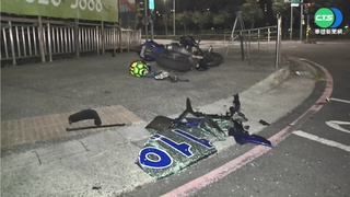 台中2機車相撞 72歲騎士當場無呼吸心跳