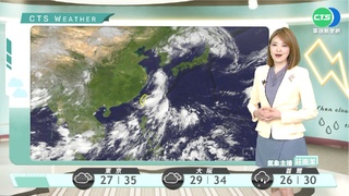 低壓帶影響天氣不穩定 留意短延時強降雨