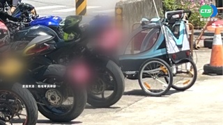 重機"拖車"疑載男童 網怒:廢氣都給小孩吸