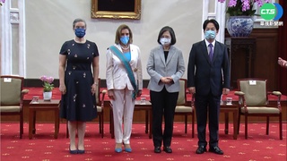 獲頒"特種大綬卿雲勳章" 裴洛西:美台堅定友誼