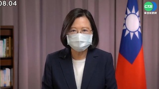 中國軍演侵擾 總統感謝國軍夙夜守護維穩