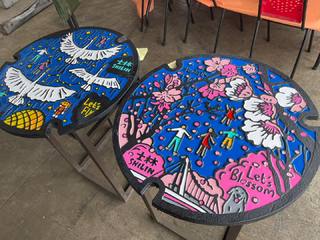 臺北蓋水一次看！為期五天24款超美彩繪人孔蓋免費看