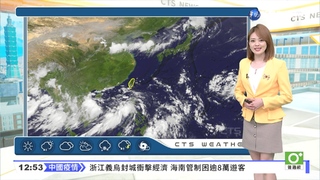 局部短暫雷陣雨 高溫36℃.外出防晒