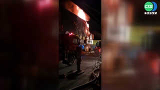 嘉市文化路夜市凌晨惡火 連燒7家店鋪