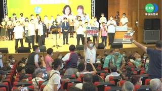 總統宣講遇鬧場 維安速架離 專家:仍有瑕疵