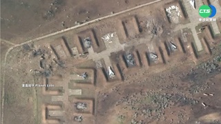 克里米亞俄軍基地爆炸 8架軍機遭摧毀
