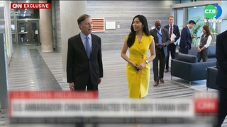 美駐中大使:中國須證明非台海不穩定因素