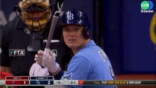 天使戰光芒 大谷代打吞K.張育成繳2安