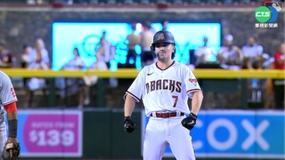 台裔強打Corbin Carroll 初登場敲致勝長打!