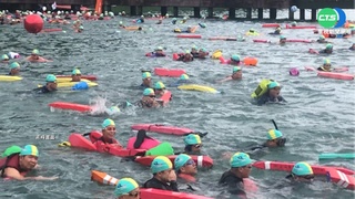 日月潭萬人泳渡! 不畏風雨 9/4 如期舉辦