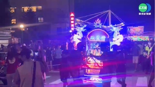 超炫電音武轎踩街場面盛大 high翻澎湖