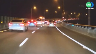 國5湧北返車潮"紫爆" 雪隧時速不到40公里