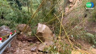 桃園復興3里停課不停班 竹縣尖石土石坍阻路