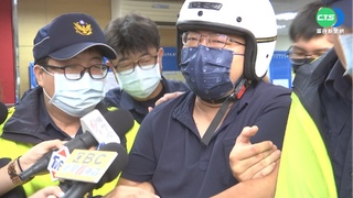 不滿周玉蔻抨擊慈濟 男衝媒體咬人攻擊